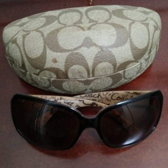 Coach Ginger Tortoise Women’s Sunglasses with Case - Picture 1 of 16